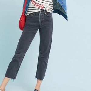 Anthropologie Levi’s Wedgie Straight 27